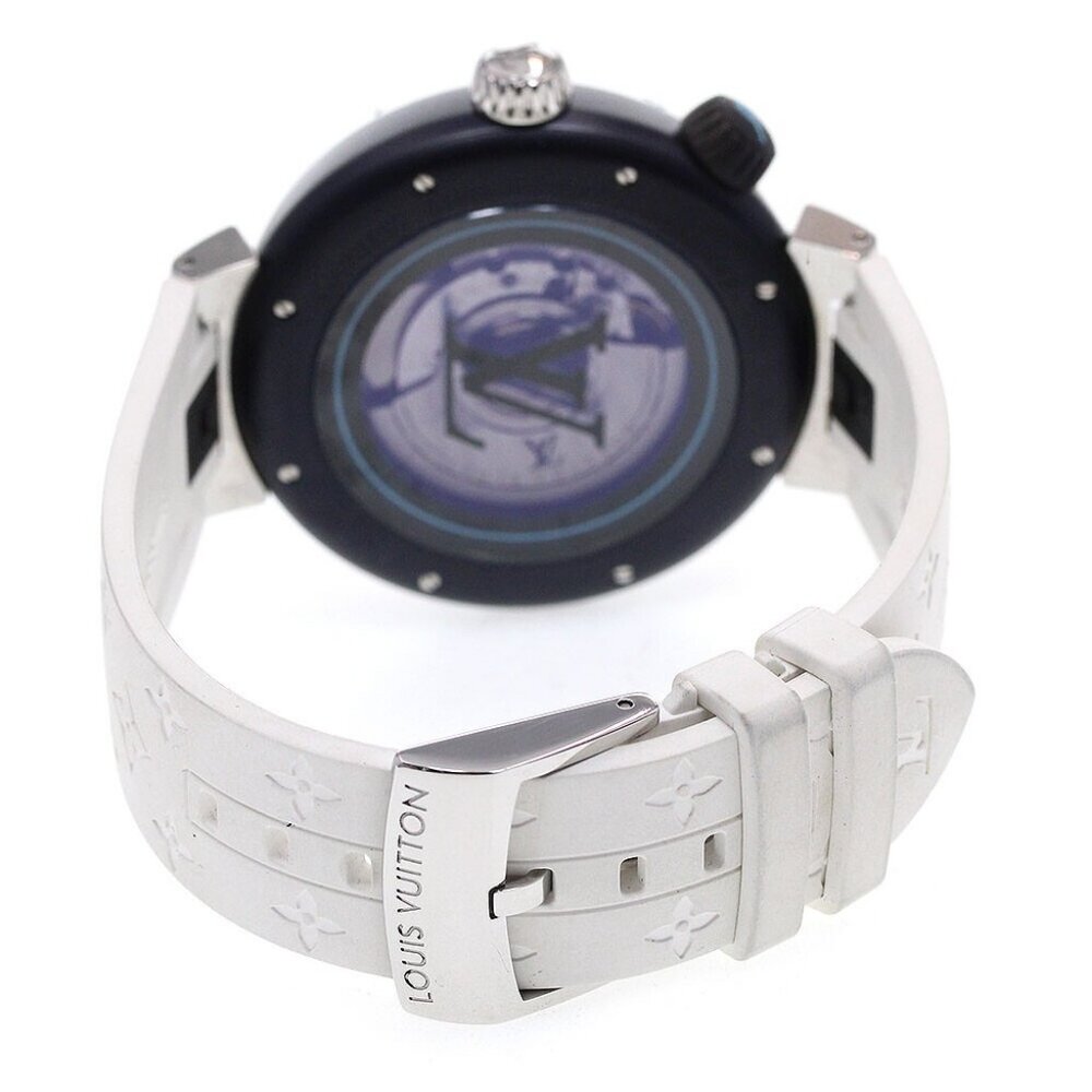 LOUIS VUITTON Tambour Street Diver QA121 Navy Dial Automatic Men's Watch_860533 - Picture 6 of 7